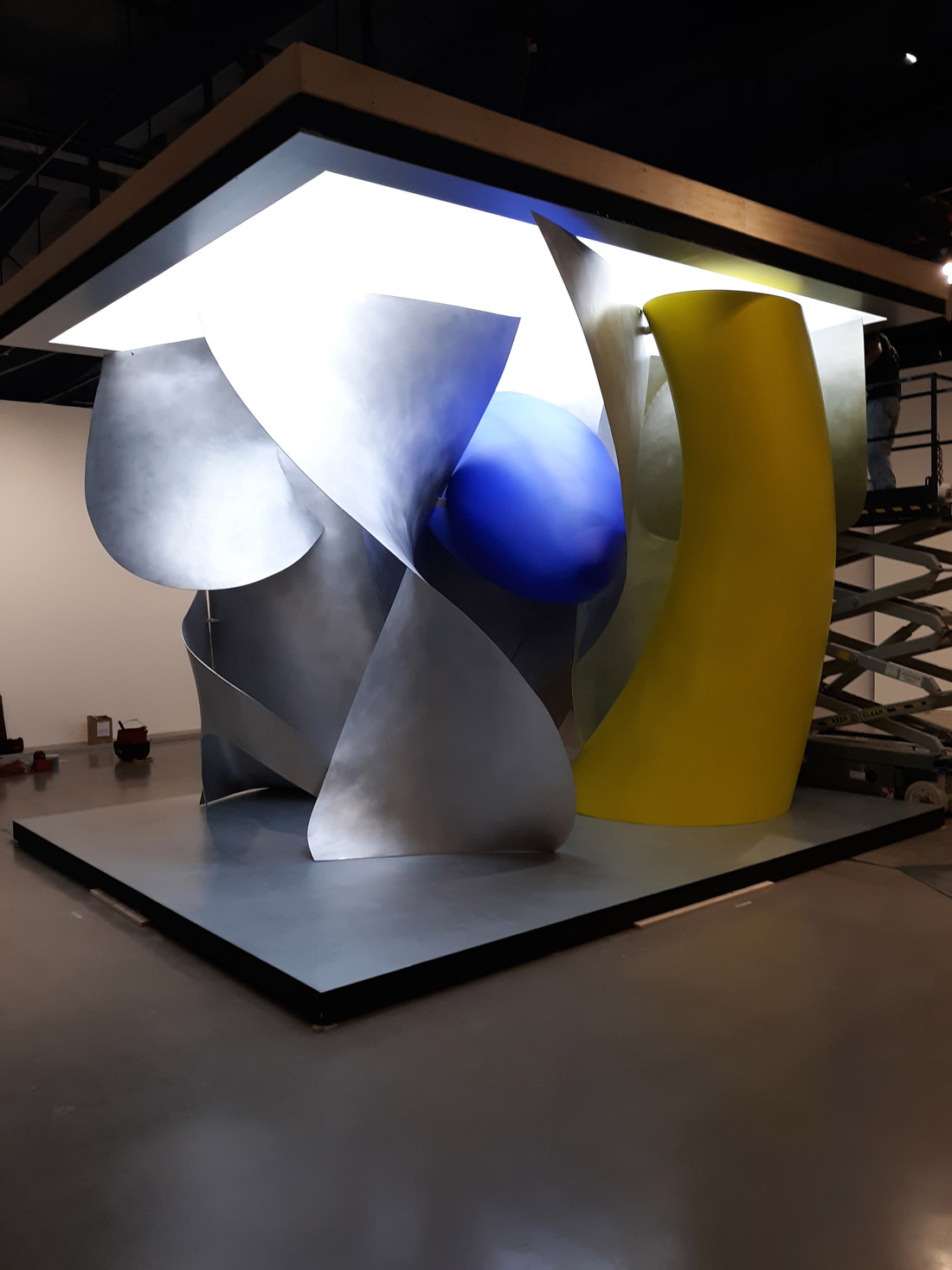 Specialty architectural glass fabrication at Sandglo Glass in Cleveland